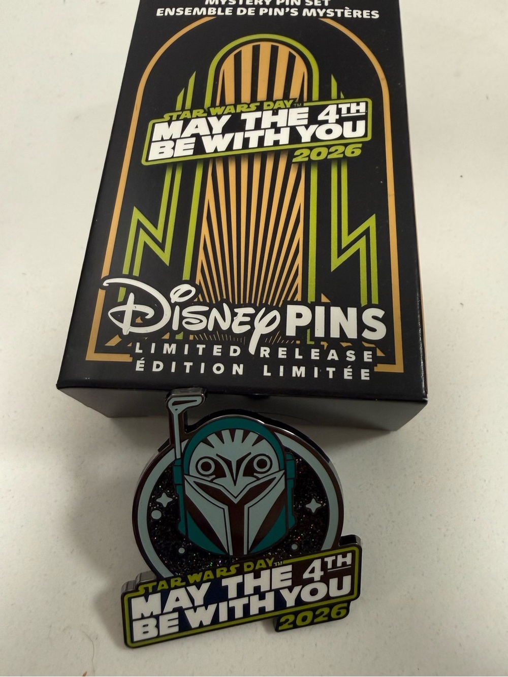 Star Wars Disney Bo-Katan Kryze pin from the 2026 "May the 4th Be With You" NEW